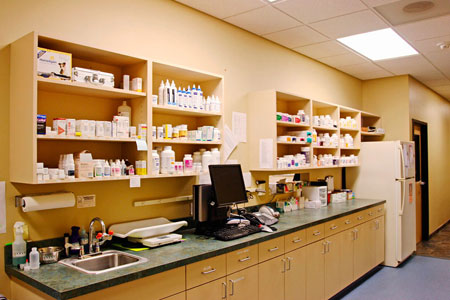 Veterinary hospital pharmacy