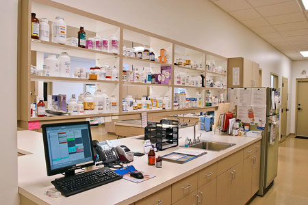 Veterinary hospital pharmacy