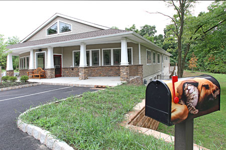 Veterinary hospital exterior