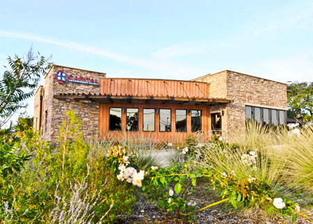 Veterinary hospital exterior