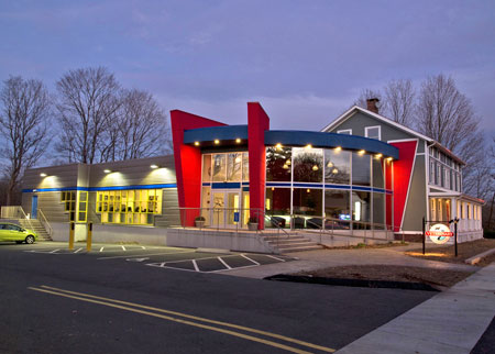 Veterinary hospital exterior